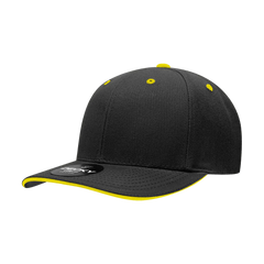 Decky 2003 Sandwich Visor Baseball Cap - Black Gold - Black Gold / One Size Fits Most
