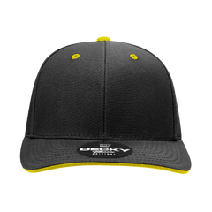 Decky 2003 Sandwich Visor Baseball Cap - Black Gold - Black Gold / One Size Fits Most