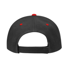 Decky 2003 Sandwich Visor Baseball Cap - Black Red - Black Red / One Size Fits Most
