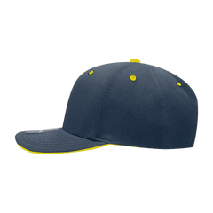 Decky 2003 Sandwich Visor Baseball Cap Navy Gold Navy Gold / One Size Fits Most