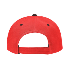 Decky 2003 Sandwich Visor Baseball Cap Red Black Red Black / One Size Fits Most
