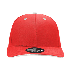 Decky 2003 Sandwich Visor Baseball Cap - Red White - Red White / One Size Fits Most