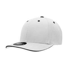 Decky 2003 Sandwich Visor Baseball Cap - White Black - White Black / One Size Fits Most