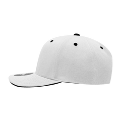 Decky 2003 Sandwich Visor Baseball Cap - White Black - White Black / One Size Fits Most