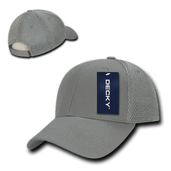 Decky 204 Low Crown Air Mesh Baseball Cap Gray Gray Gray / One Size Fits Most