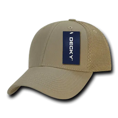 Decky 204 Low Crown Air Mesh Baseball Cap - Khaki - Khaki / One Size Fits Most