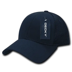 Decky 204 Low Crown Air Mesh Baseball Cap - Navy Navy - Navy / One Size Fits Most