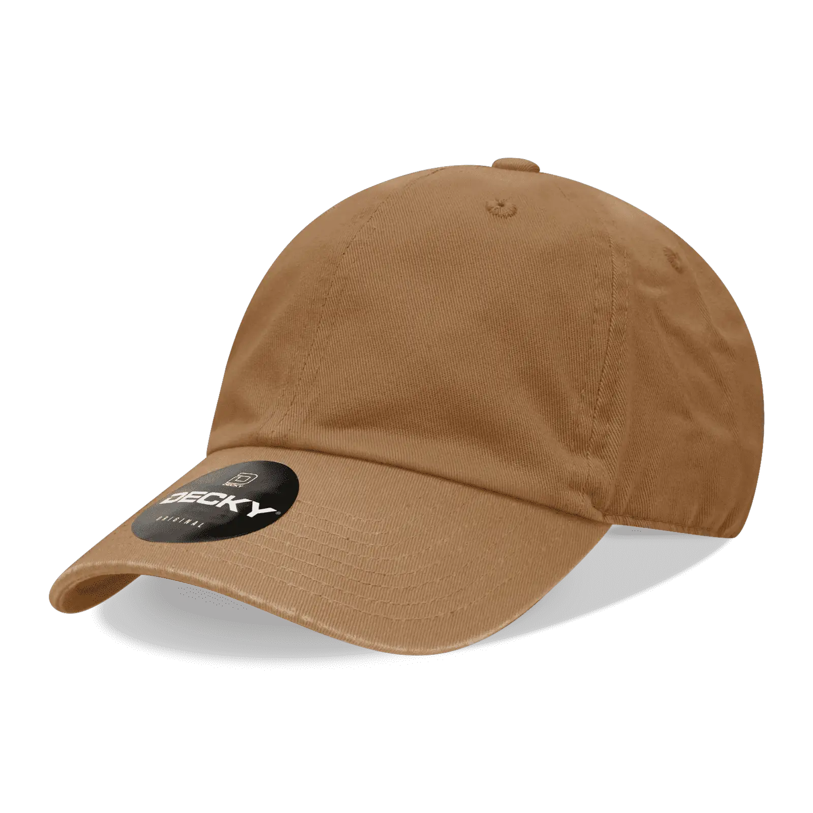 Decky 205 Relaxed Washed Cotton Cap - Coyote - Brown / One Size Fits Most