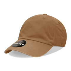 Decky 205 Relaxed Washed Cotton Cap - Coyote - Brown / One Size Fits Most
