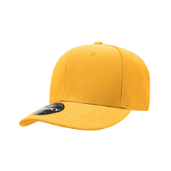 Decky 206 Low Structured Baseball Cap - Gold - Gold / One Size Fits Most