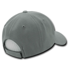 Decky 206 Low Structured Baseball Cap Gray Gray / One Size Fits Most
