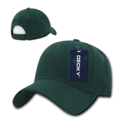 Decky 206 Low Structured Baseball Cap - Hunter - Forest / One Size Fits Most