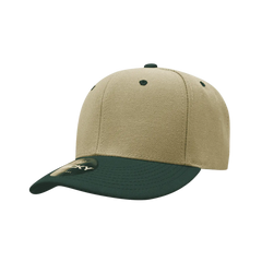 Decky 206 Low Structured Baseball Cap - Khaki Hunter - Khaki Forest / One Size Fits Most