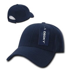 Decky 206 Low Structured Baseball Cap - Navy - Navy / One Size Fits Most