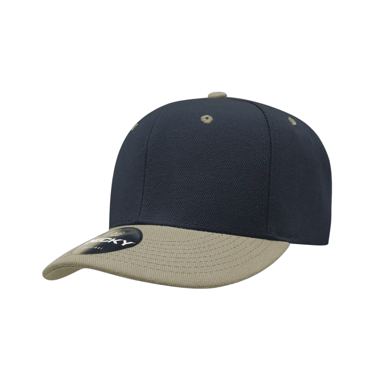 Decky 206 Low Structured Baseball Cap - Navy Vegas Gold - Navy Vegas Gold / One Size Fits Most