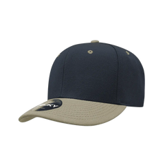 Decky 206 Low Structured Baseball Cap - Navy Vegas Gold - Navy Vegas Gold / One Size Fits Most