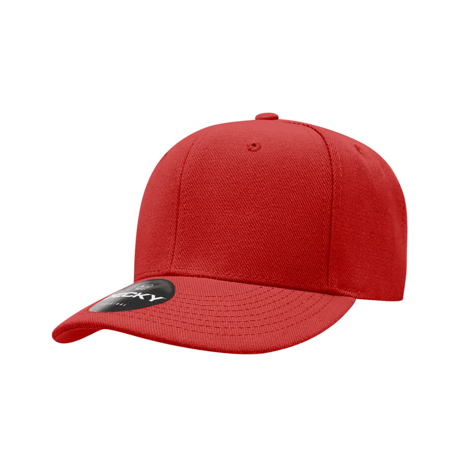 Decky 206 Low Structured Baseball Cap - Red - Red / One Size Fits Most