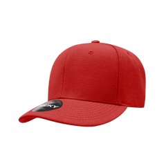 Decky 206 Low Structured Baseball Cap - Red - Red / One Size Fits Most