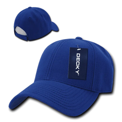 Decky 206 Low Structured Baseball Cap - Royal - Royal / One Size Fits Most