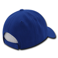 Decky 206 Low Structured Baseball Cap - Royal - Royal / One Size Fits Most