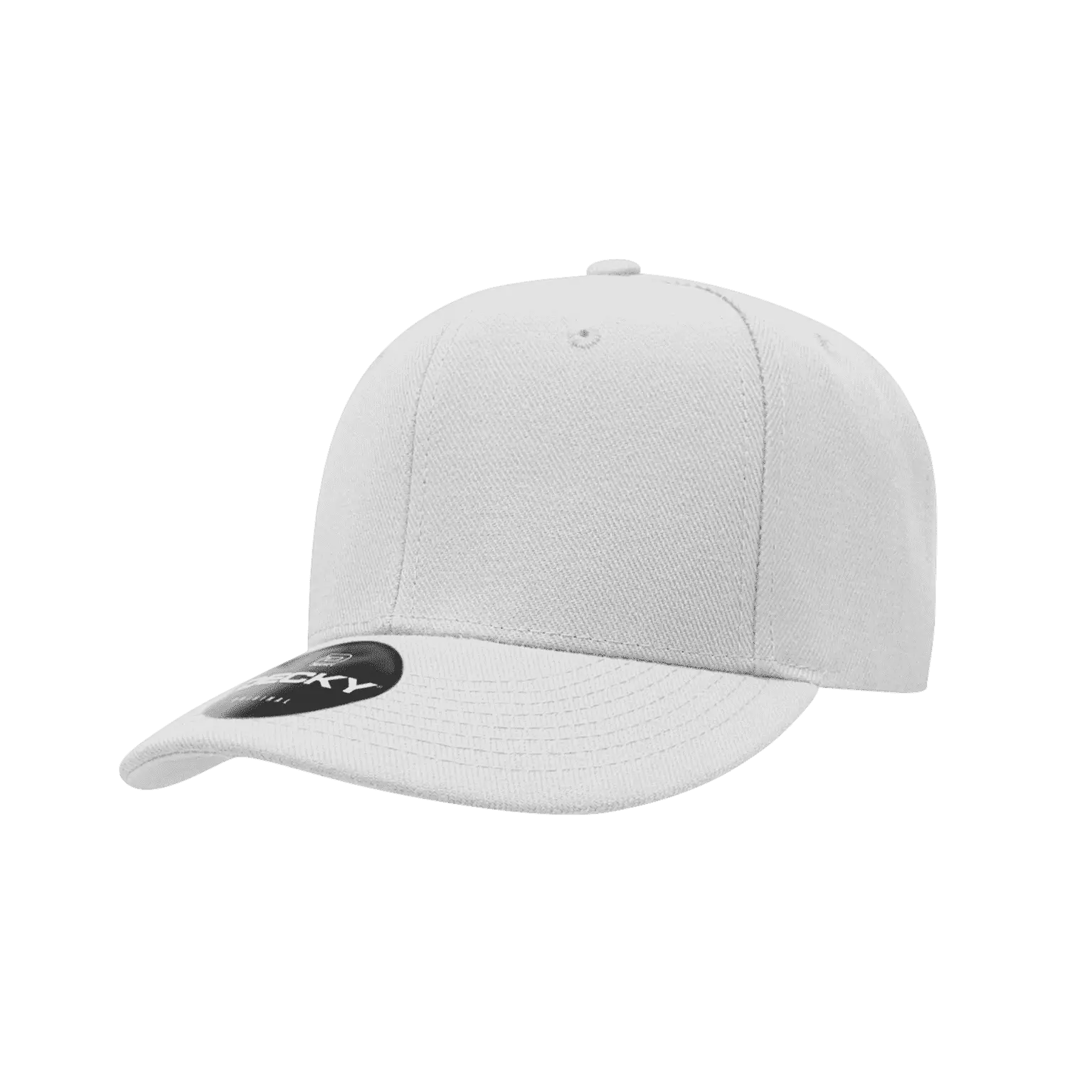 Decky 206 Low Structured Baseball Cap - White - White / One Size Fits Most