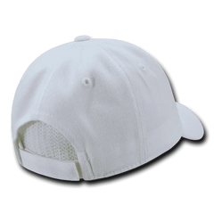 Decky 206 Low Structured Baseball Cap - White - White / One Size Fits Most