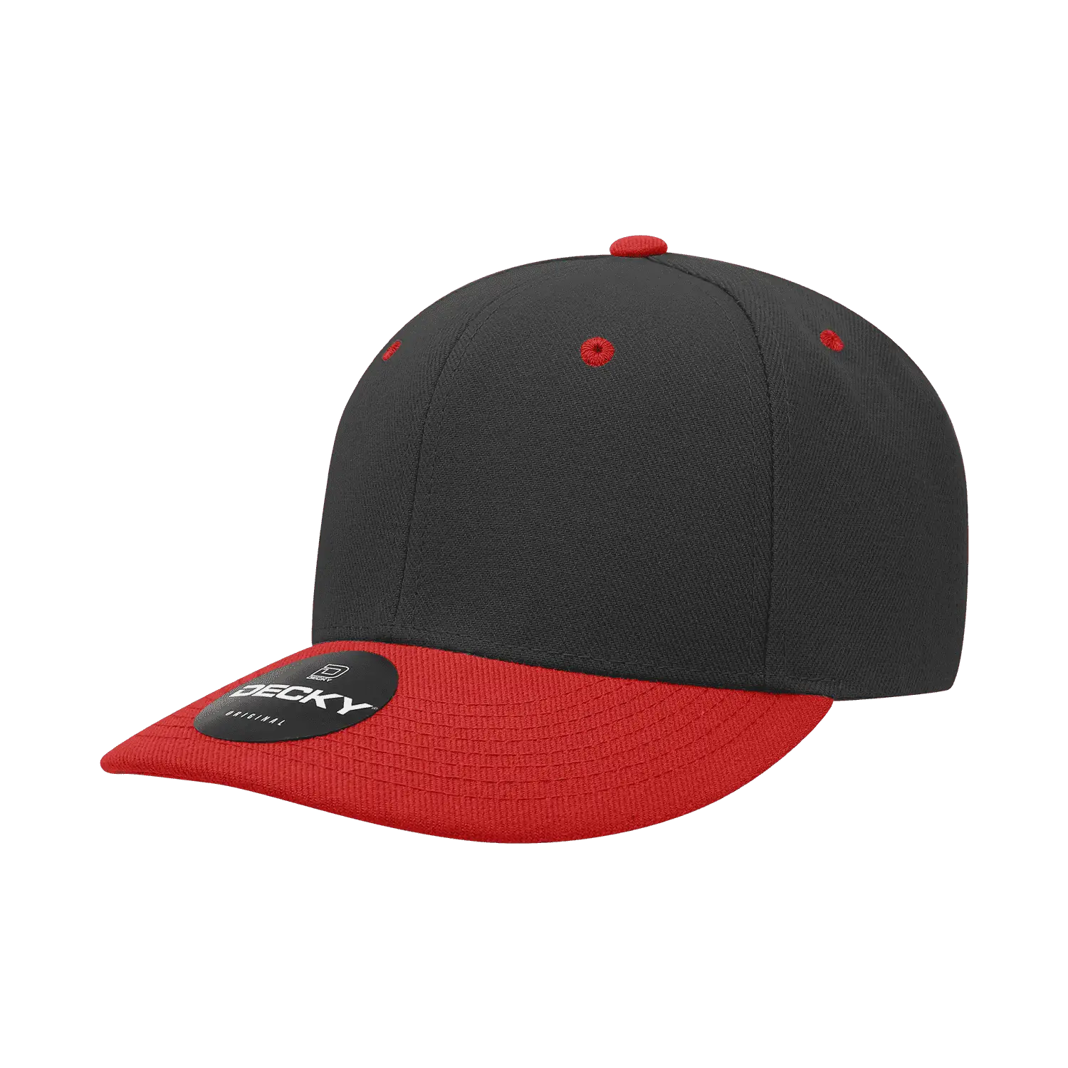 Decky 207 Deluxe Baseball Cap Black Red Black Red / One Size Fits Most