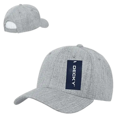 Decky 207 Deluxe Baseball Cap - Heather Gray - Gray / One Size Fits Most