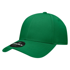 Decky 209 Structured Cotton Baseball Cap - Kelly - Kelly / One Size Fits Most