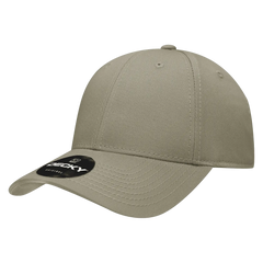 Decky 209 Structured Cotton Baseball Cap - Khaki - Khaki / One Size Fits Most
