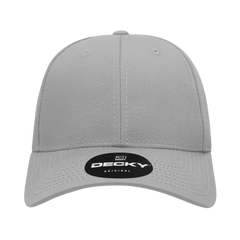 Decky 209 Structured Cotton Baseball Cap - Light Gray - Gray / One Size Fits Most