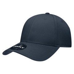 Decky 209 Structured Cotton Baseball Cap - Navy - Navy / One Size Fits Most