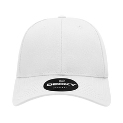 Decky 209 Structured Cotton Baseball Cap - White - White / One Size Fits Most