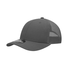 Decky 214 Low Crown Mesh Golf Cap - Charcoal Charcoal - Dark Gray / One Size Fits Most