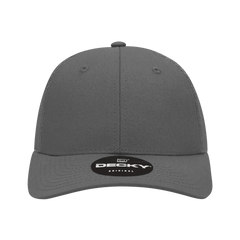 Decky 214 Low Crown Mesh Golf Cap - Charcoal Charcoal - Dark Gray / One Size Fits Most