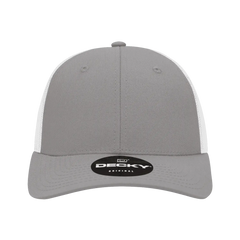 Decky 214 Low Crown Mesh Golf Cap - Gray White - Gray White / One Size Fits Most