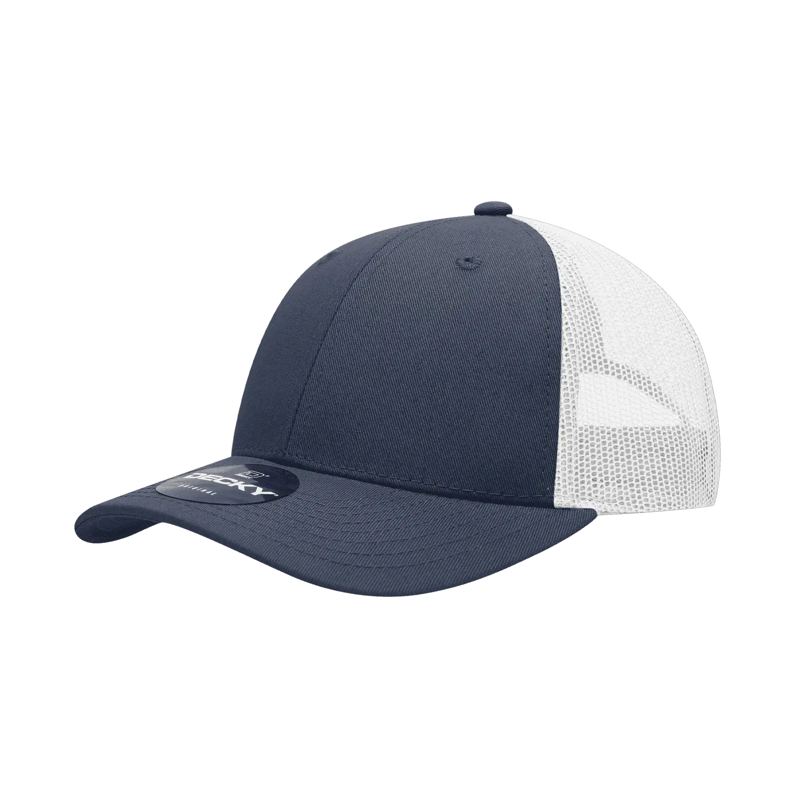 Decky 214 Low Crown Mesh Golf Cap - Navy White - Navy White / One Size Fits Most