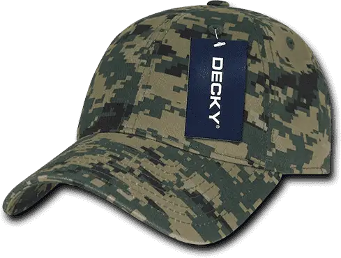 Decky 216 Relaxed Cotton Camo Cap - MCU Camo - MCU Camo / One Size Fits Most
