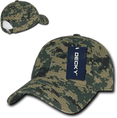 Decky 216 Relaxed Cotton Camo Cap - MCU Camo - MCU Camo / One Size Fits Most