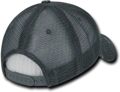 Decky 218 Structured Camo Trucker Cap - NTG Camo - NTG Camo / One Size Fits Most