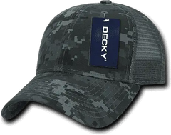 Decky 218 Structured Camo Trucker Cap - NTG Camo - NTG Camo / One Size Fits Most