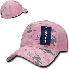 Decky 218 Structured Camo Trucker Cap - PKD Camo - PKD Camo / One Size Fits Most