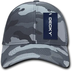 Decky 218 Structured Camo Trucker Cap - Urban Camo - Urban Camo / One Size Fits Most