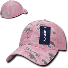 Decky 225 Relaxed Camo Trucker Cap - PKD Camo - PKD Camo / One Size Fits Most