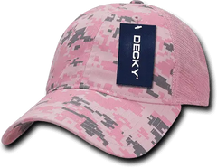 Decky 225 Relaxed Camo Trucker Cap - PKD Camo - PKD Camo / One Size Fits Most