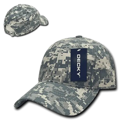 Decky 239 Low Crown Relaxed Ripstop Cap - Army Digicam - Army Digicam / One Size Fits Most