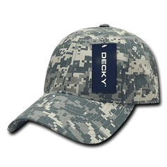 Decky 239 Low Crown Relaxed Ripstop Cap - Army Digicam - Army Digicam / One Size Fits Most