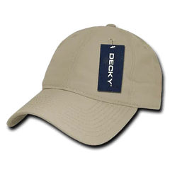 Decky 239 Low Crown Relaxed Ripstop Cap - Khaki - Khaki / One Size Fits Most