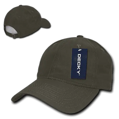 Decky 239 Low Crown Relaxed Ripstop Cap - Olive Drab - Olive / One Size Fits Most
