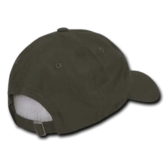 Decky 239 Low Crown Relaxed Ripstop Cap - Olive Drab - Olive / One Size Fits Most